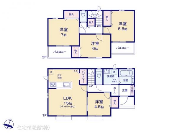 新築戸建 埼玉県さいたま市北区別所町1128-1 JR高崎線宮原駅 3,590万円