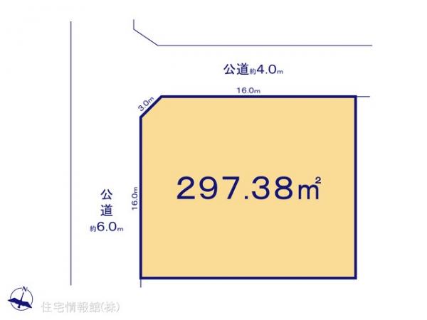 土地 千葉県流山市江戸川台東２丁目108 東武野田線江戸川台駅 4,780万円