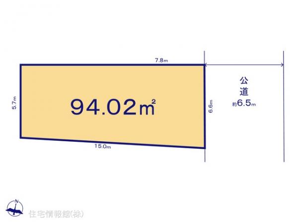 土地 東京都江戸川区大杉４丁目52 JR総武本線新小岩駅 4,800万円