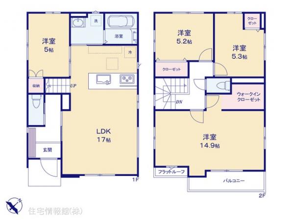 新築戸建 神奈川県横浜市青葉区あざみ野南４丁目20-6 東急田園都市線江田駅 9,798万円
