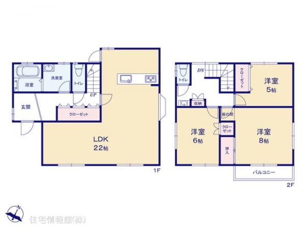 中古戸建 埼玉県北葛飾郡松伏町ゆめみ野６丁目5-11 東武伊勢崎線北越谷駅 2,799万円