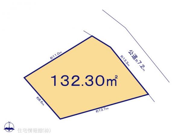 土地 千葉県松戸市五香西２丁目52-4 京成松戸線五香駅 2,250万円