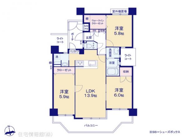 中古マンション 千葉県船橋市飯山満町２丁目382-1 京成松戸線前原駅 1,980万円