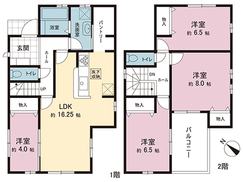 新築戸建 東京都青梅市長淵３丁目 JR青梅線河辺駅 2,680万円