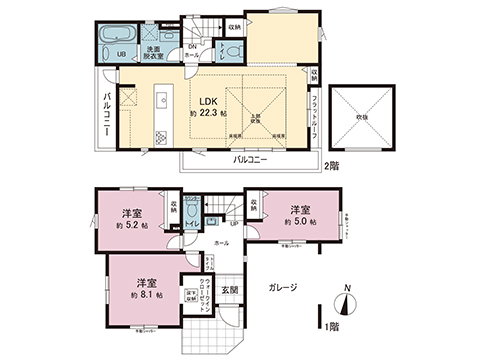 新築戸建 町田市金井ヶ丘４丁目 小田急線鶴川駅 5,149万円
