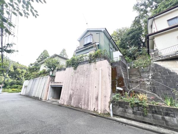 町田市山崎町 土地 前面道路含む現地写真