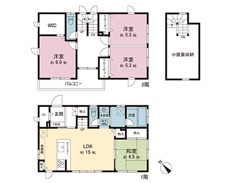 中古戸建 秦野市今泉 小田急線秦野駅 3,180万円