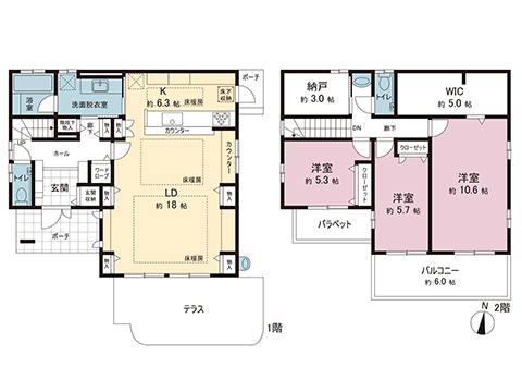 中古戸建 横浜市港南区港南台１丁目 JR根岸線洋光台駅 7,980万円