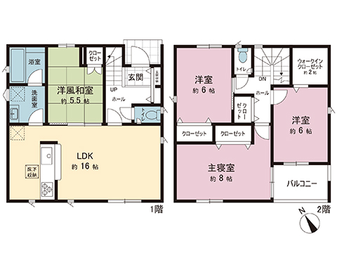 新築戸建 宇都宮市清原台５丁目 宇都宮芳賀ライト線グリーンスタジアム前駅 2,890万円