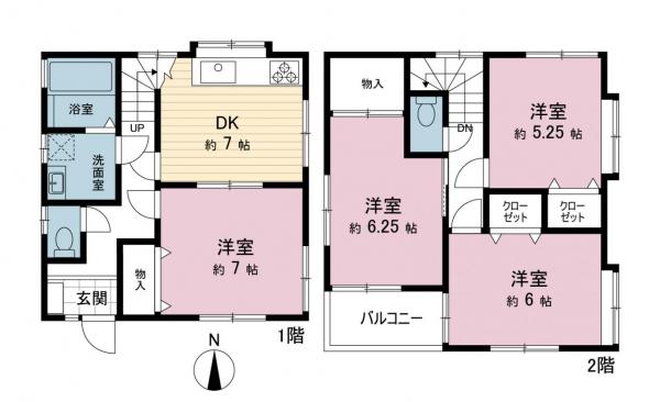 中古戸建 綾瀬市落合北５丁目 小田急江ノ島線長後駅 1,980万円