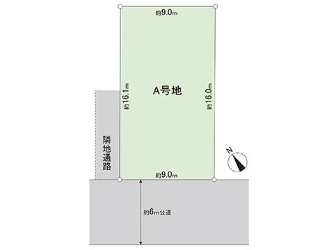 土地 埼玉県久喜市青葉４丁目 JR東北本線（宇都宮線）久喜駅 1,480万円