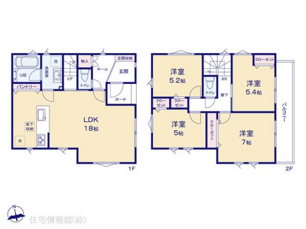 新築戸建 神奈川県横浜市鶴見区馬場５丁目6 JR京浜東北線鶴見駅 5,280万円