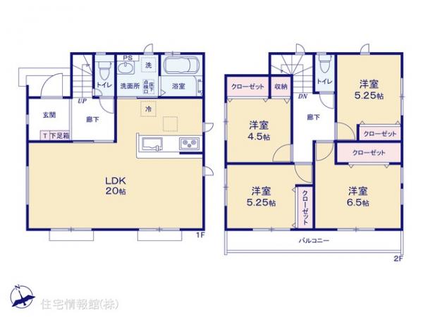 新築戸建 神奈川県横浜市泉区岡津町1307-7 相鉄いずみ野線弥生台駅 4,180万円