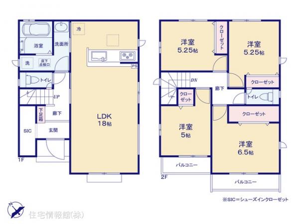 新築戸建 神奈川県横浜市泉区岡津町1307-7 相鉄いずみ野線弥生台駅 4,580万円