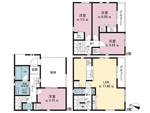 新築戸建 川崎市麻生区王禅寺西８丁目 小田急線柿生駅 4,950万円
