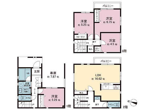 新築戸建 川崎市麻生区王禅寺西８丁目 小田急線柿生駅 4,780万円
