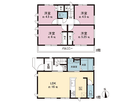 新築戸建 川崎市宮前区東有馬３丁目 横浜市営地下鉄グリーンライン北山田駅 5,390万円