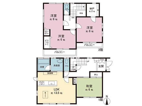 中古戸建 流山市野々下３丁目 東武野田線豊四季駅 3,680万円