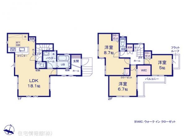 新築戸建 東京都八王子市子安町１丁目325-2 JR中央線八王子駅 5,699万円