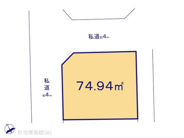 土地 埼玉県新座市東３丁目16-13 東武東上線志木駅 2,780万円