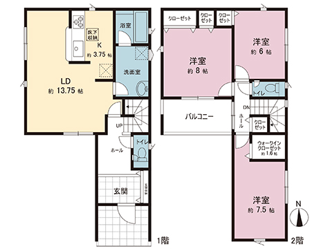 新築戸建 海老名市上今泉４丁目 小田急線座間駅 4,080万円