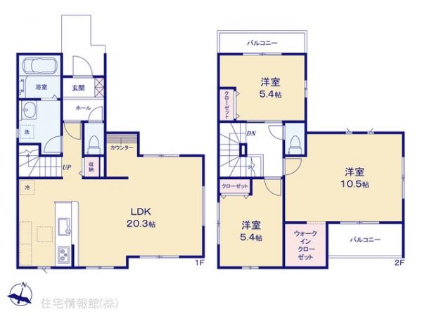新築戸建 埼玉県さいたま市岩槻区本丸１丁目7054-32 東武野田線岩槻駅 3,498万円