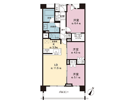 中古マンション 調布市東つつじケ丘２丁目 京王線つつじヶ丘駅 7,880万円