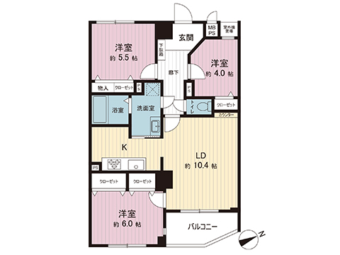 中古マンション 多摩市一ノ宮１丁目 京王線聖蹟桜ヶ丘駅 3,780万円