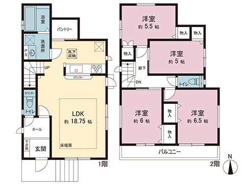 新築戸建 横浜市金沢区柴町 シーサイドライン海の公園柴口駅 5,998万円