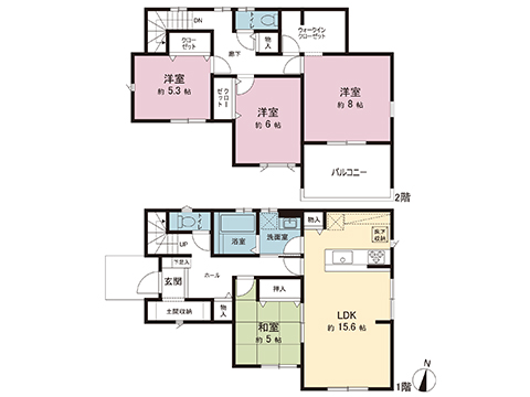 新築戸建 宇都宮市今宮１丁目 東武宇都宮線江曽島駅 2,980万円