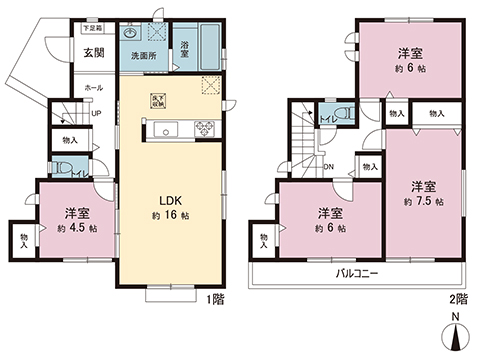 新築戸建 宇都宮市中久保２丁目 JR東北本線（宇都宮線）宇都宮駅 3,090万円