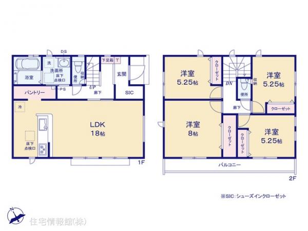 新築戸建 神奈川県横浜市泉区岡津町1307-7 相鉄いずみ野線弥生台駅 4,780万円