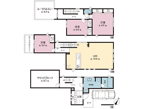 中古戸建 横浜市中区 JR根岸線桜木町駅 1億1,000万円