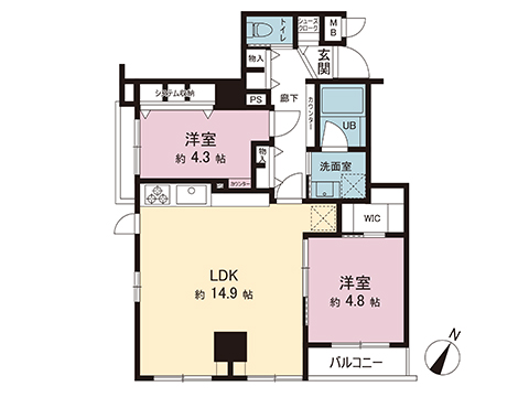 中古マンション 横浜市西区桜木町７丁目 横浜市営地下鉄ブルーライン高島町駅 6,399万円