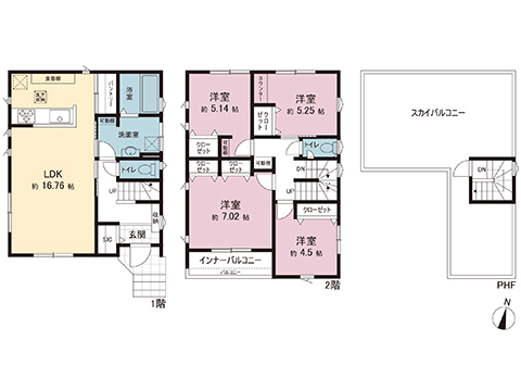 新築戸建 綾瀬市深谷上６丁目 小田急江ノ島線長後駅 4,880万円