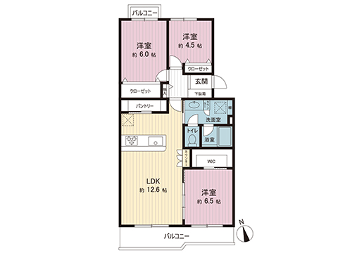 中古マンション 多摩市永山３丁目 小田急多摩線小田急永山駅 2,280万円