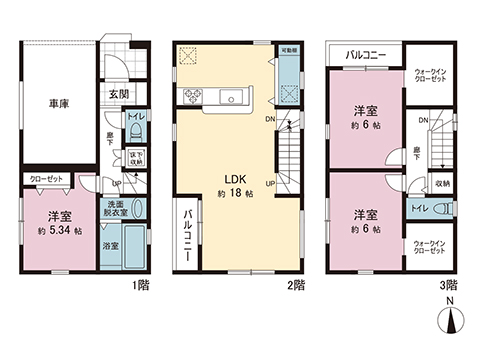 新築戸建 川崎市幸区小向西町４丁目 JR南武線鹿島田駅 5,580万円