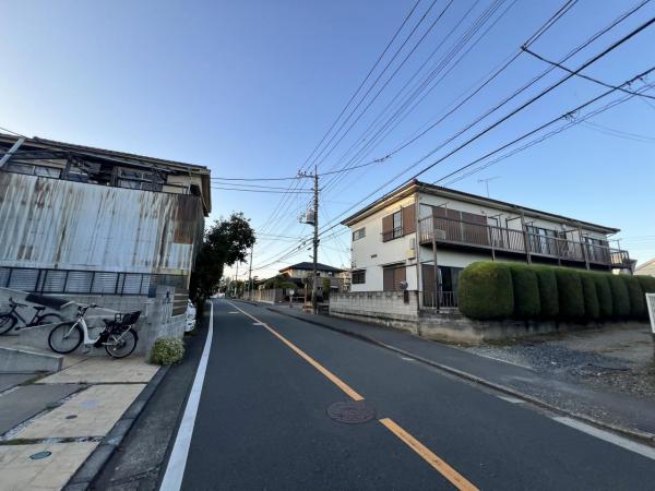 東村山市恩多町３丁目 土地 前面道路含む現地写真