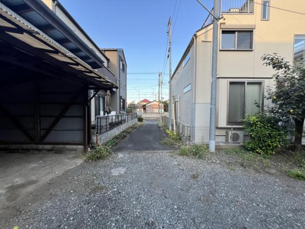 東村山市恩多町３丁目 土地 前面道路含む現地写真