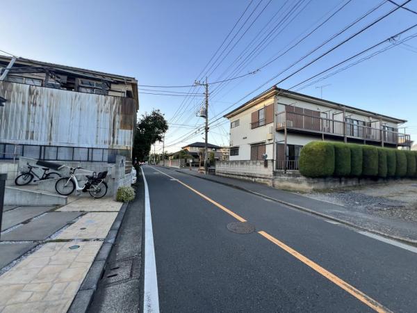 東村山市恩多町３丁目 土地 前面道路含む現地写真