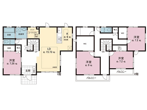 中古戸建 宇都宮市西川田南１丁目 東武宇都宮線西川田駅 1,950万円