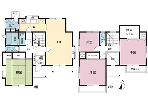 中古戸建 川口市大字安行領家 埼玉高速鉄道戸塚安行駅 3,680万円