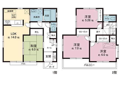 中古戸建 川口市北原台２丁目 JR武蔵野線東川口駅 2,598万円