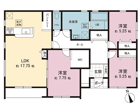 新築戸建 埼玉県久喜市佐間 JR東北本線（宇都宮線）栗橋駅 2,890万円