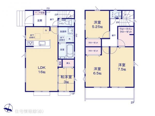 新築戸建 埼玉県富士見市水谷東３丁目19-12 東武東上線志木駅 3,280万円