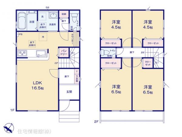 新築戸建 埼玉県川越市大字木野目1985-48 JR川越線南古谷駅 3,180万円
