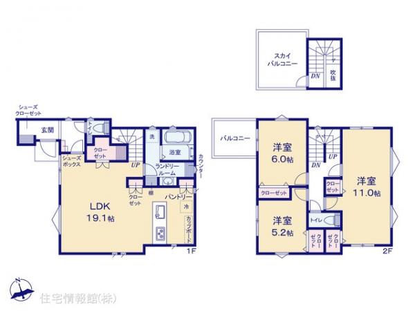 新築戸建 埼玉県川口市本町１丁目 埼玉高速鉄道川口元郷駅 6,790万円