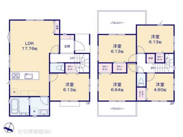 新築戸建 神奈川県藤沢市鵠沼海岸３丁目5-21 小田急江ノ島線鵠沼海岸駅 5,980万円