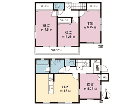 中古戸建 八王子市川口町 JR中央線西八王子駅 2,099万円