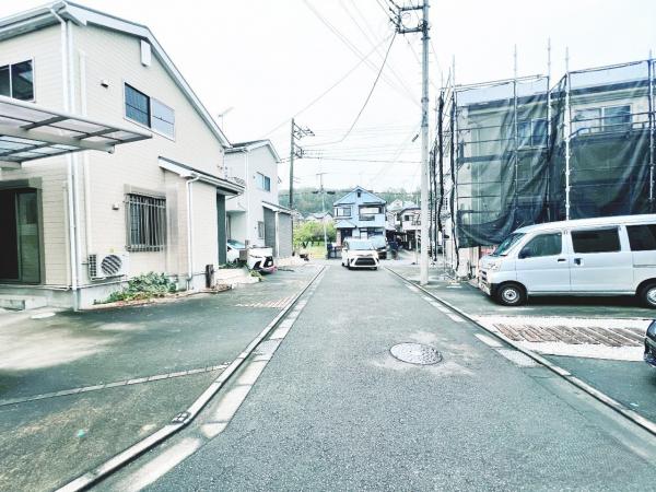 八王子市川口町 中古戸建 前面道路含む現地写真